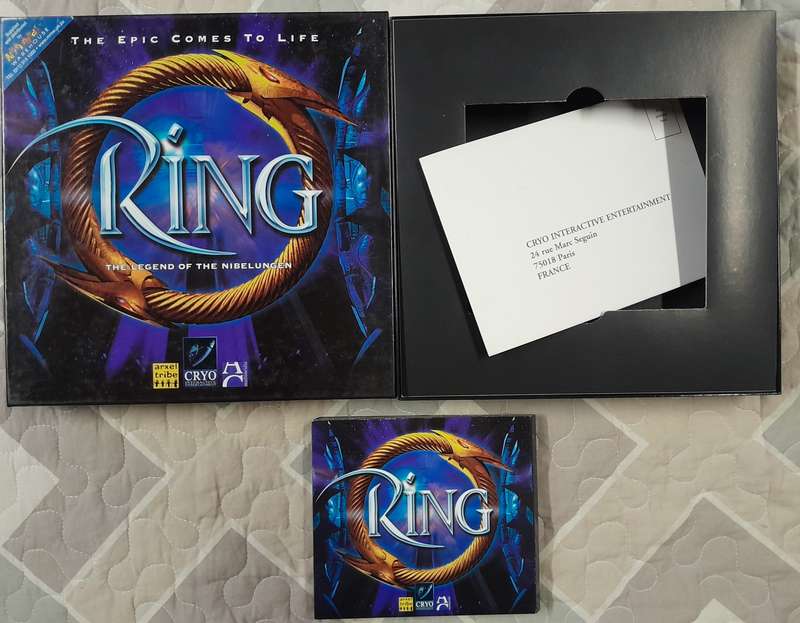 Ring - The Legend of the Nibelungen PC CD-Rom Big Box Adventure Game