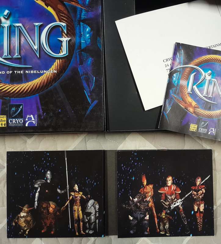 Ring - The Legend of the Nibelungen PC CD-Rom Big Box Adventure Game