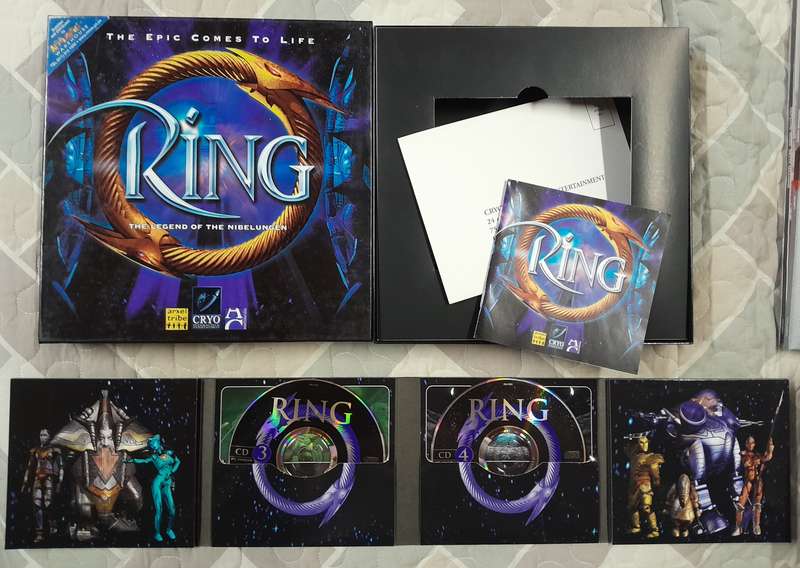 Ring - The Legend of the Nibelungen PC CD-Rom Big Box Adventure Game