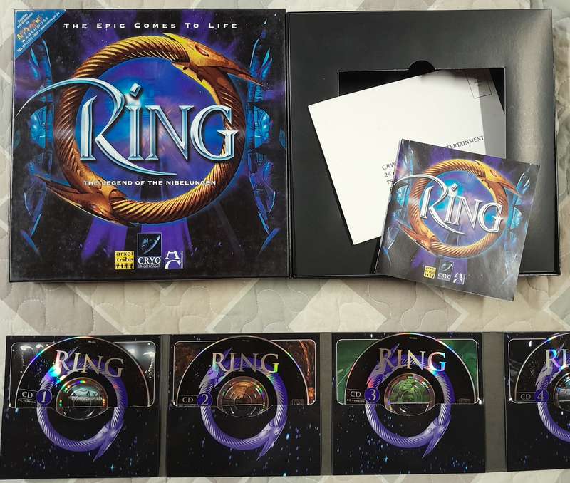 Ring - The Legend of the Nibelungen PC CD-Rom Big Box Adventure Game