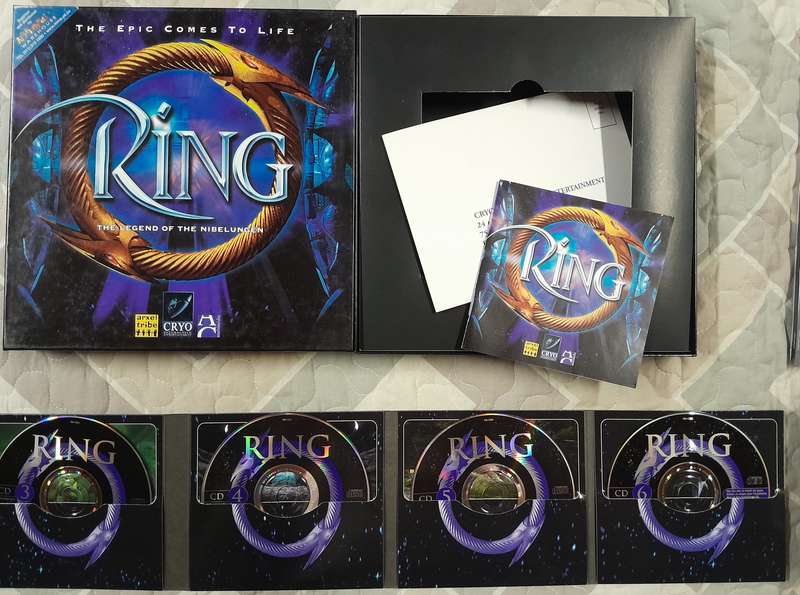 Ring - The Legend of the Nibelungen PC CD-Rom Big Box Adventure Game