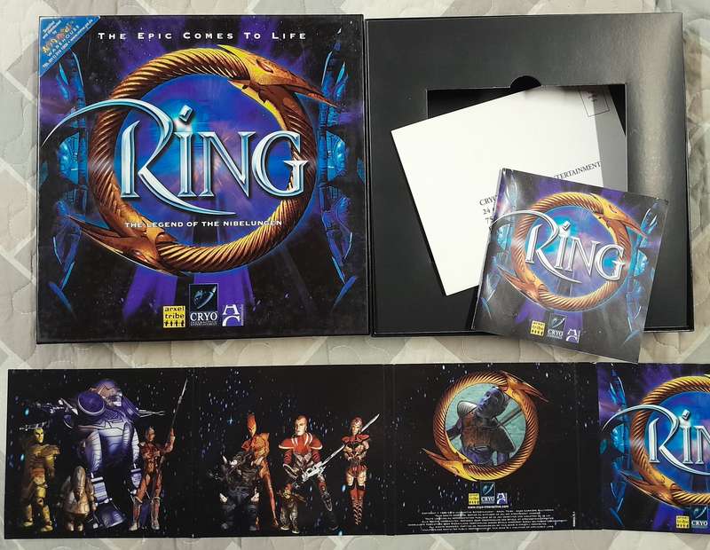 Ring - The Legend of the Nibelungen PC CD-Rom Big Box Adventure Game