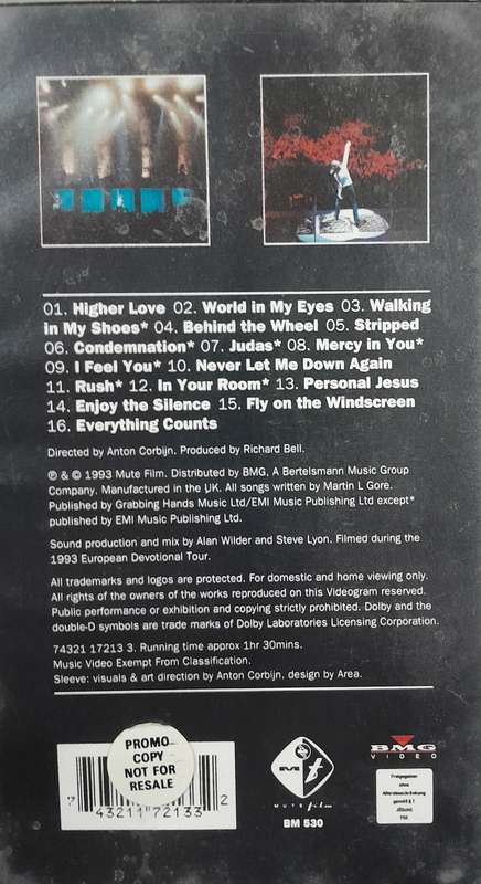 Depeche Mode - Devotional VHS