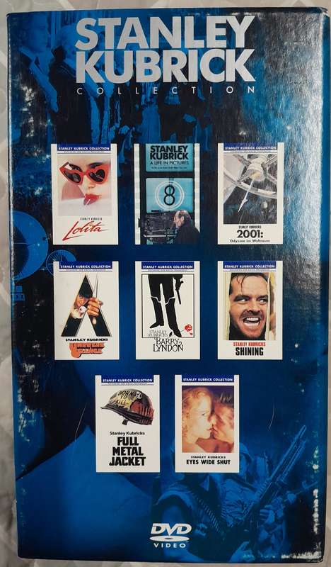 The Stanley Kubrik Collection 8 DVD box set