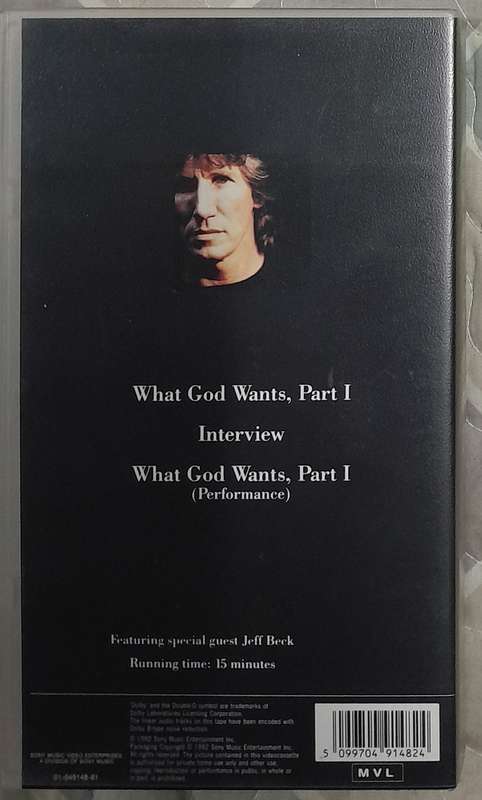 Roger Waters - What God Wants Part 1 VHS (Pink Floyd)