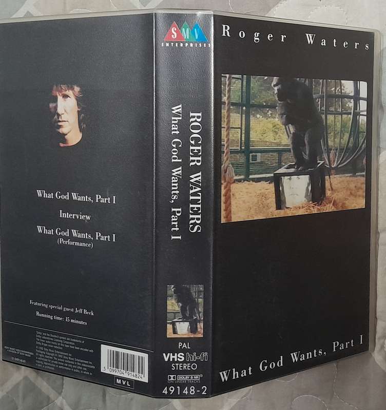 Roger Waters - What God Wants Part 1 VHS (Pink Floyd)