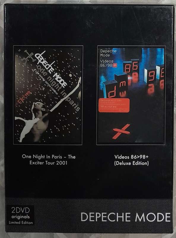 Depeche Mode Limited Edition 2 DVD Box Set (One Night in Paris / The Videos 86 - 98)