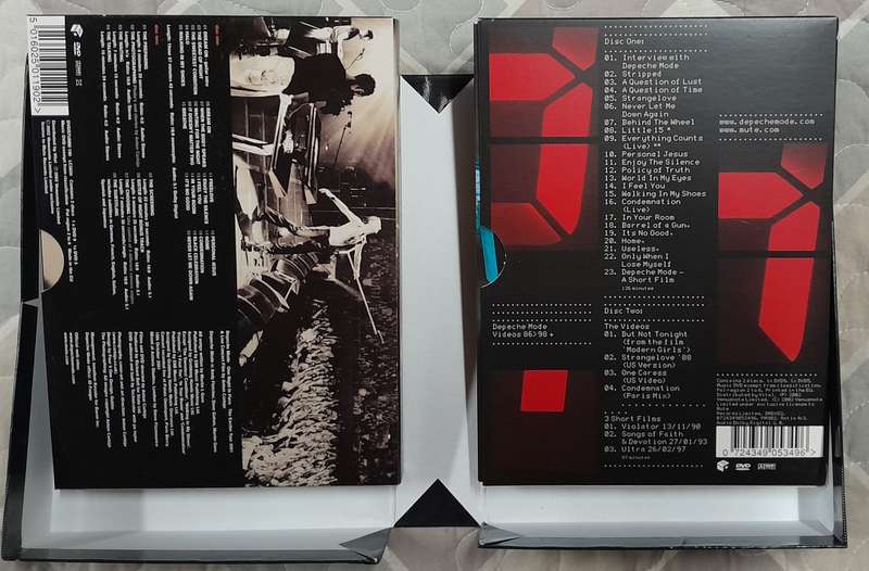 Depeche Mode Limited Edition 2 DVD Box Set (One Night in Paris / The Videos 86 - 98)