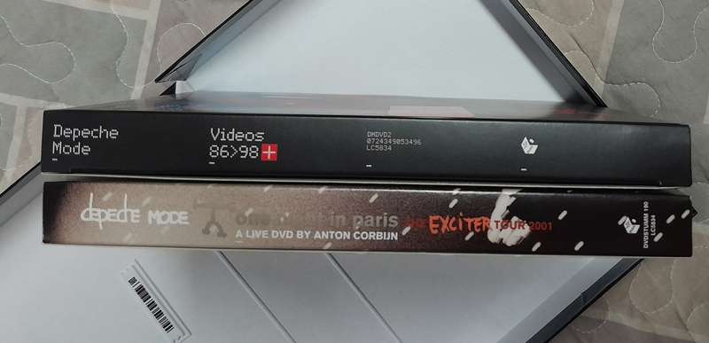 Depeche Mode Limited Edition 2 DVD Box Set (One Night in Paris / The Videos 86 - 98)