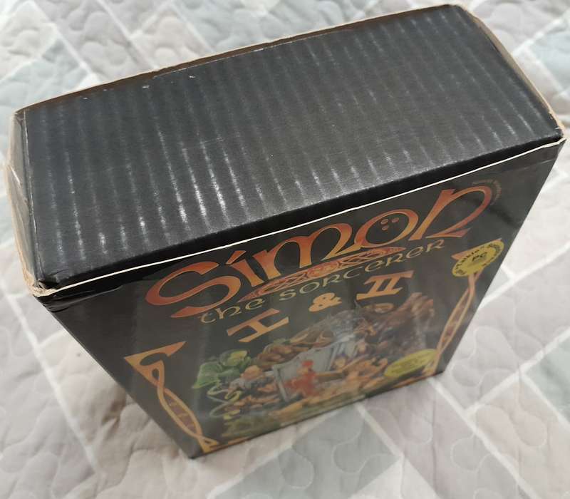 Simon the Sorcerer 1 and 2 PC Big Box Adventure Game Set with T-Shirt