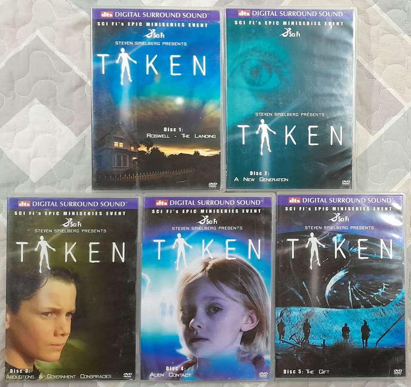 Taken - 5DVD set. The complete miniseries from Steven Spielberg