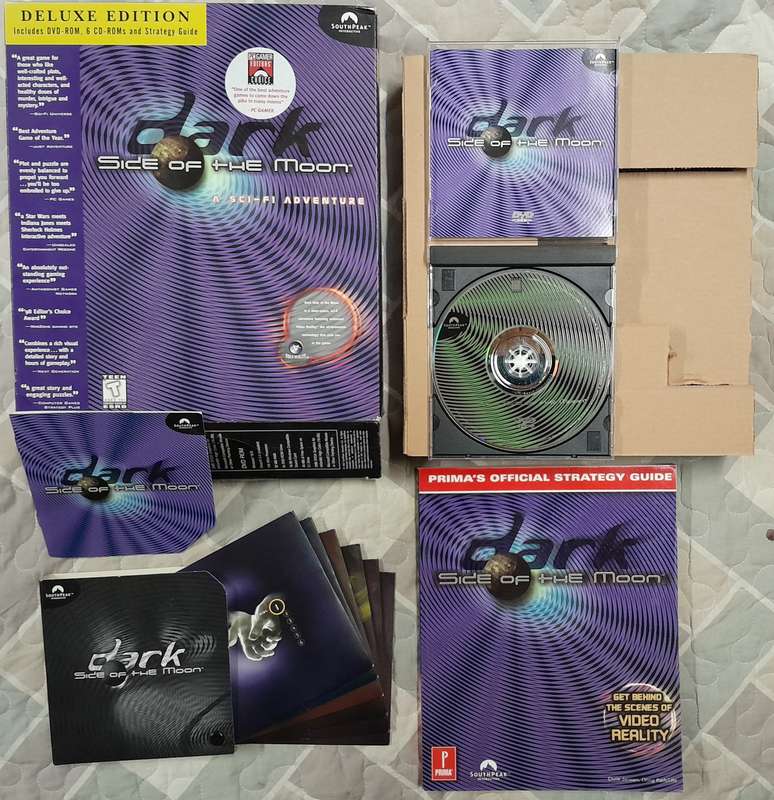 Dark Side of the Moon Big Box PC Adventure Game deluxe edition