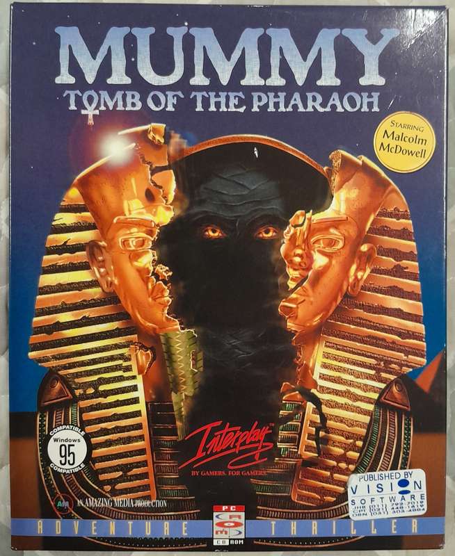 Mummy - Tomb of the Pharaoh PC Big Box Adventure Game