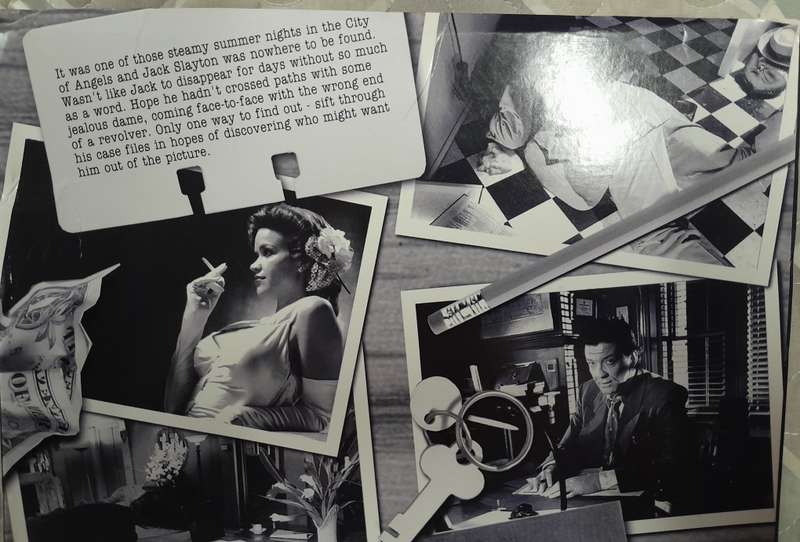 Noir - A Shadowy Thriller - Big Box PC Adventure Game