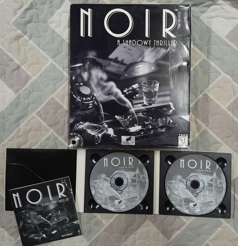 Noir - A Shadowy Thriller - Big Box PC Adventure Game