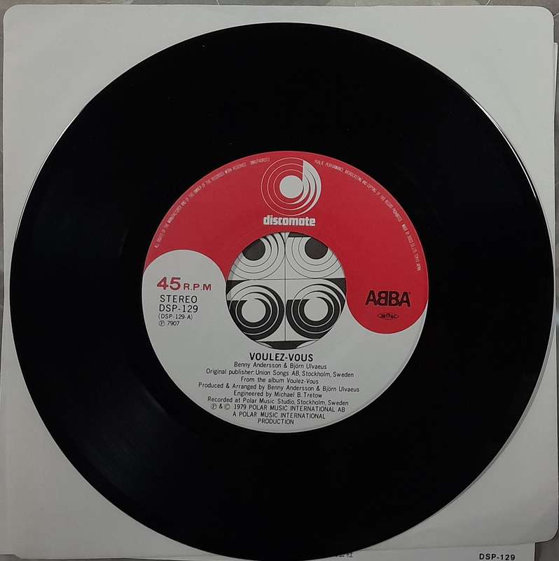 ABBA - Voulez-Vous 7" single (Japanese pressing)