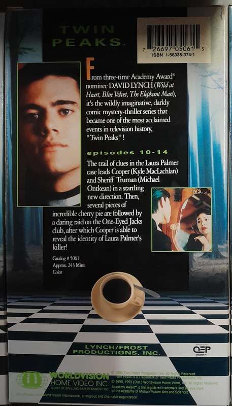 Twin Peaks - Series 1 & 2 VHS Box Set PLUS Pilot and Fire Walk With Me VHS bundle (USA NTSC format)