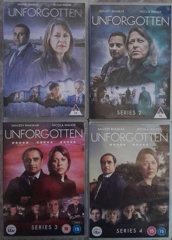 Unforgotten - Series 1 to 4 (8 DVD bundle)
