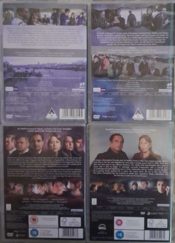 Unforgotten - Series 1 to 4 (8 DVD bundle)