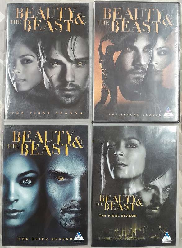 Beauty and the Beast (2012 series) - complete Seasons 1 to 4 dvd bundle