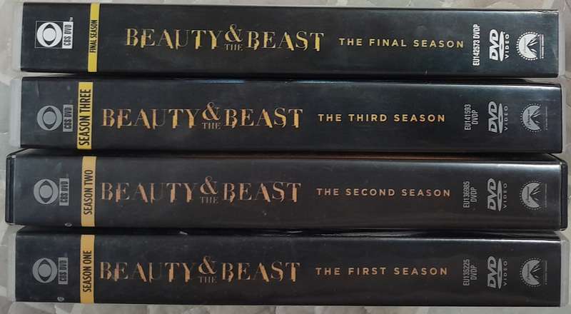 Beauty and the Beast (2012 series) - complete Seasons 1 to 4 dvd bundle