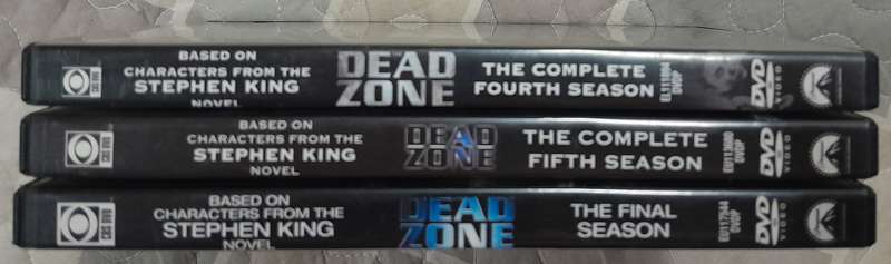 The Dead Zone - Seasons 4, 5 and 6(final) DVD bundle