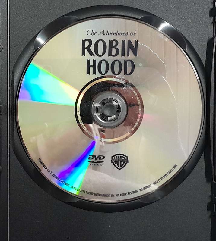 The Adventures of Robin Hood DVD (Errol Flynn, Olivia de Havilland) (NOT Disney)