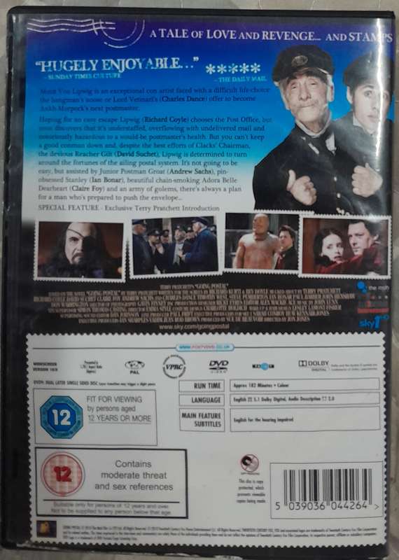 Going Postal (Terry Pratchett, Discworld) DVD