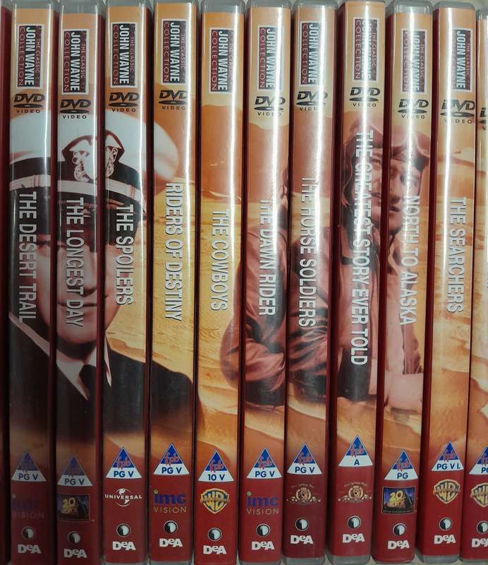 John Wayne 40 DVD bundle