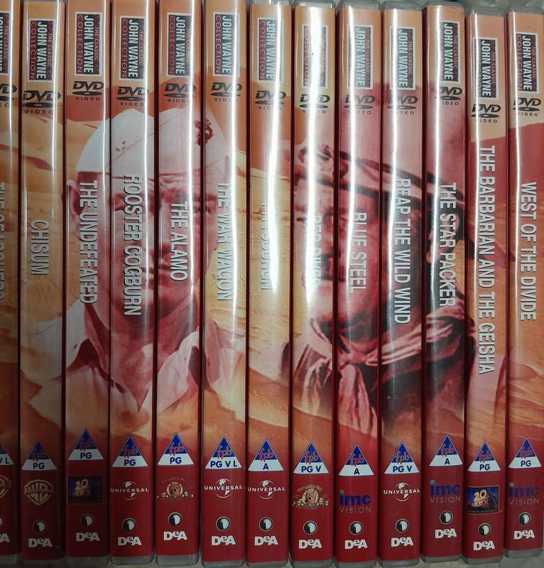 John Wayne 40 DVD bundle