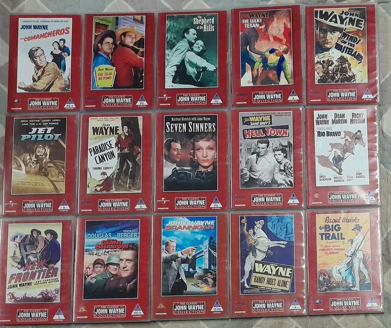 John Wayne 40 DVD bundle