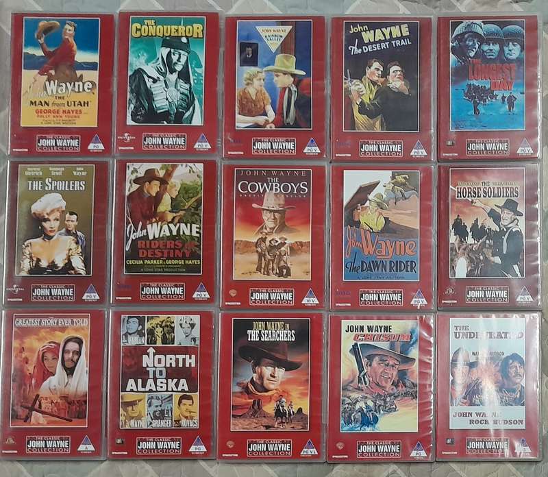 John Wayne 40 DVD bundle