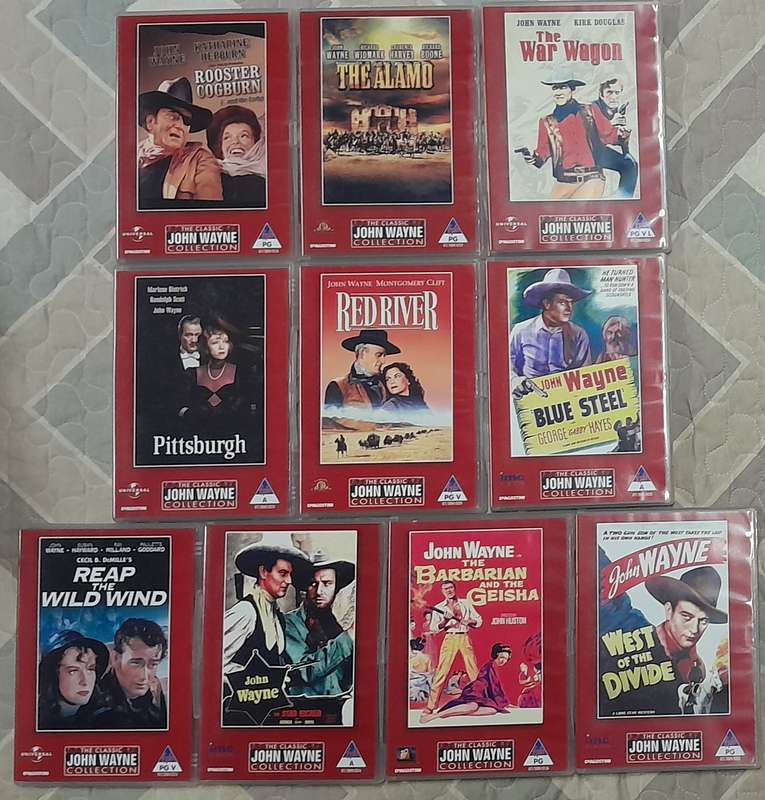 John Wayne 40 DVD bundle