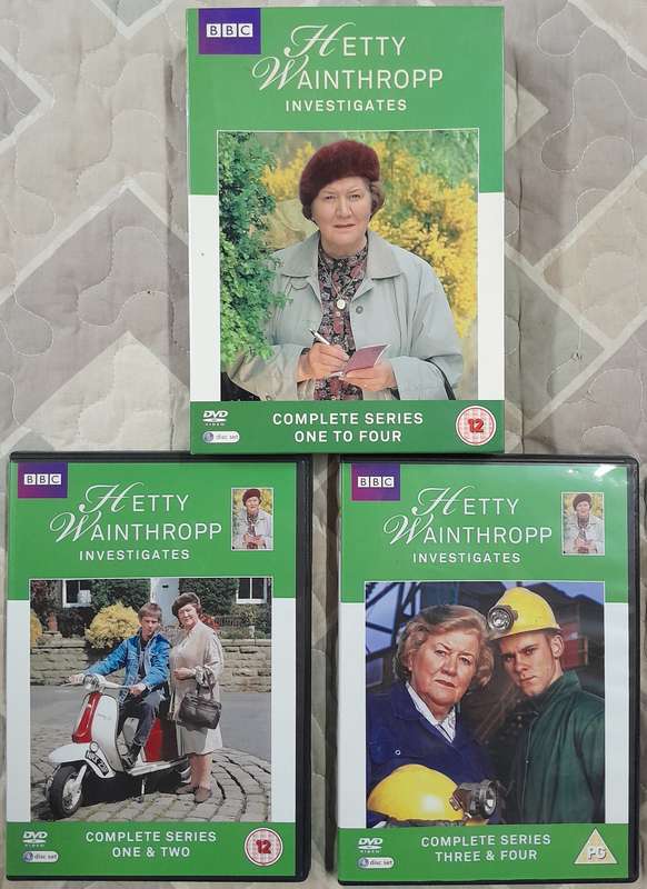 Hetty Wainthropp Investigates - Complete series 1 to 4 DVD set