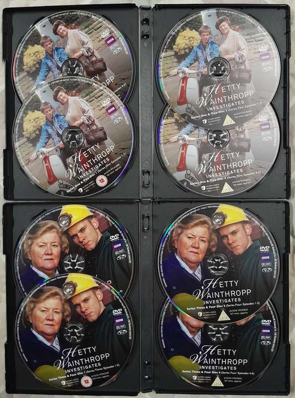 Hetty Wainthropp Investigates - Complete series 1 to 4 DVD set