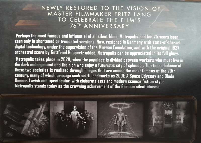 Fritz Lang's Metropolis - 2 Disc Special Edition DVD