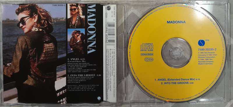 Madonna - Angel CD Single