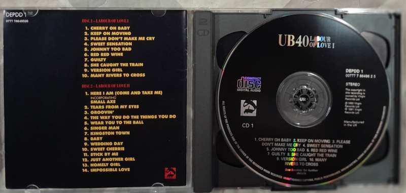 UB40 - Laour of Love I and II 2CD set (Limited Edition)