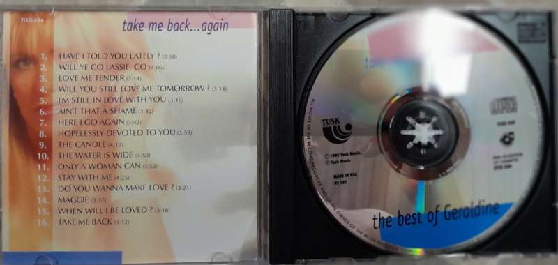 Geraldine - Take Me Back ... Again  / The Best of CD