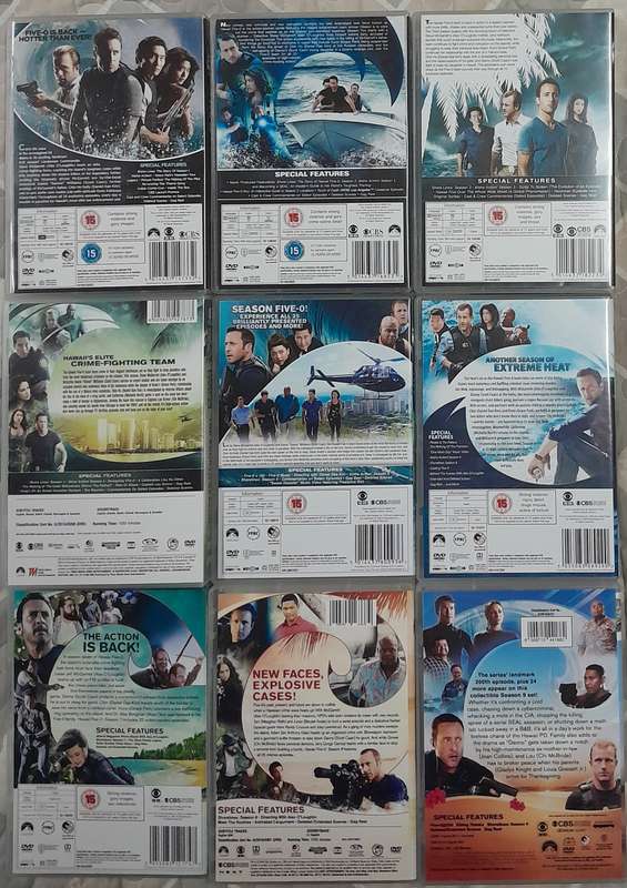 Hawaii Five-O (2011 reboot) - Seasons 1 to 9 DVD Collection