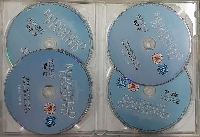 Brideshead Revisited 4DVD set (30th Anniversary Remastered edition)