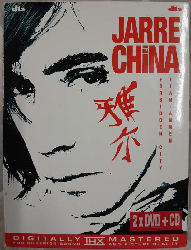 Jean Michel Jarre - "Jarre In China" 2DVD plus 1 CD set (Live in the Forbidden City and Tian'Anmen)