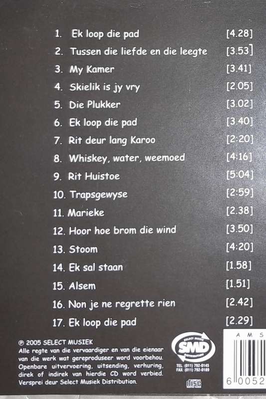 Amanda Strydom - Ek Loop Die Pad 20 Jaar CD