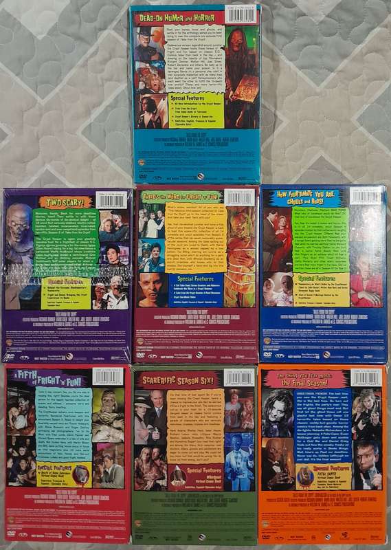 Tales from the Crypt - Complete Series - Seasons 1 to 7  DVD set