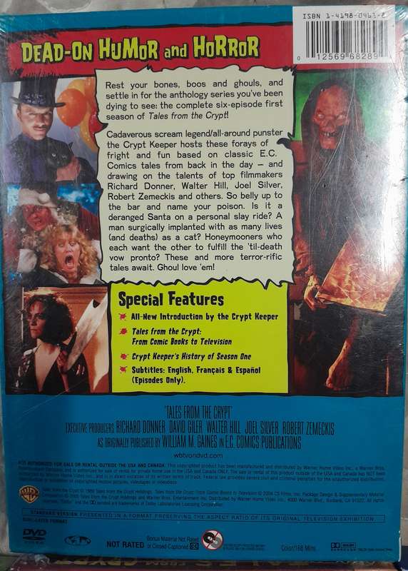 Tales from the Crypt - Complete Series - Seasons 1 to 7  DVD set