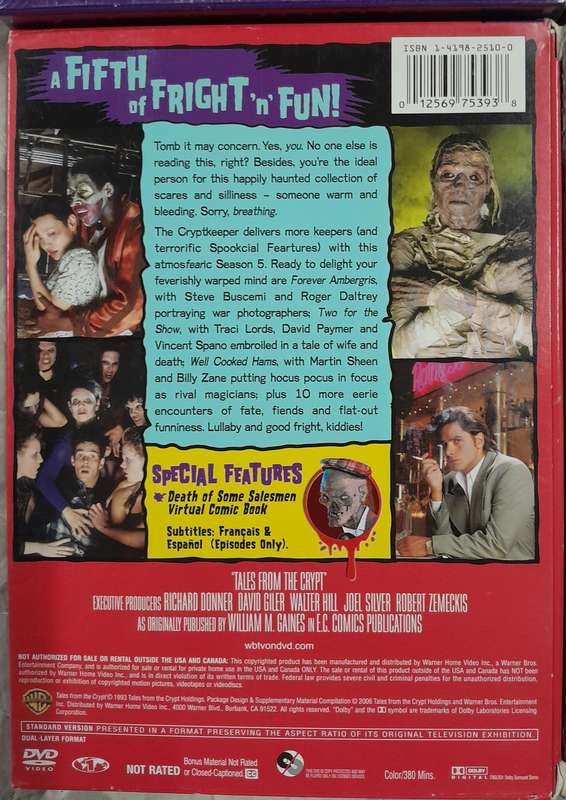Tales from the Crypt - Complete Series - Seasons 1 to 7  DVD set