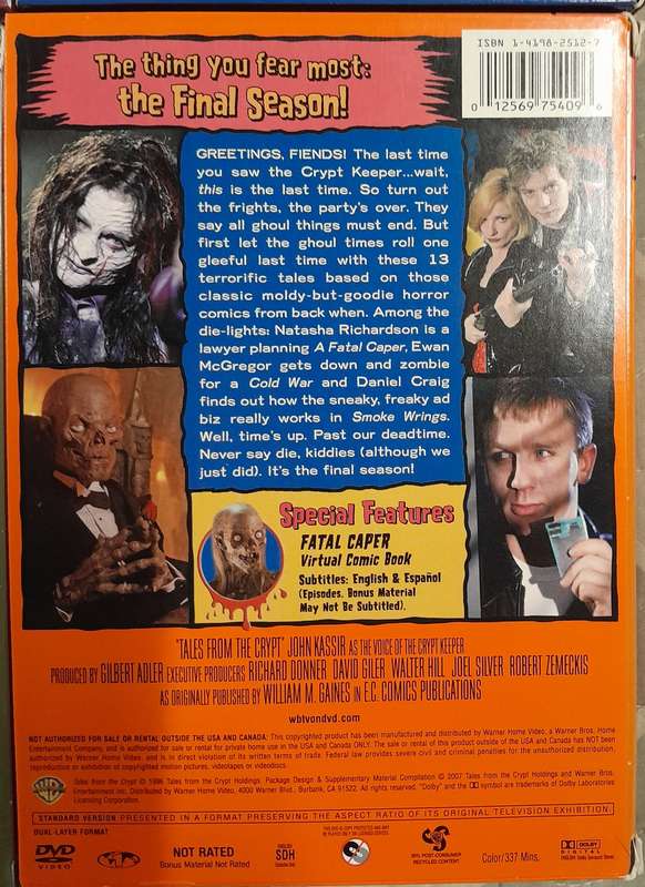 Tales from the Crypt - Complete Series - Seasons 1 to 7  DVD set