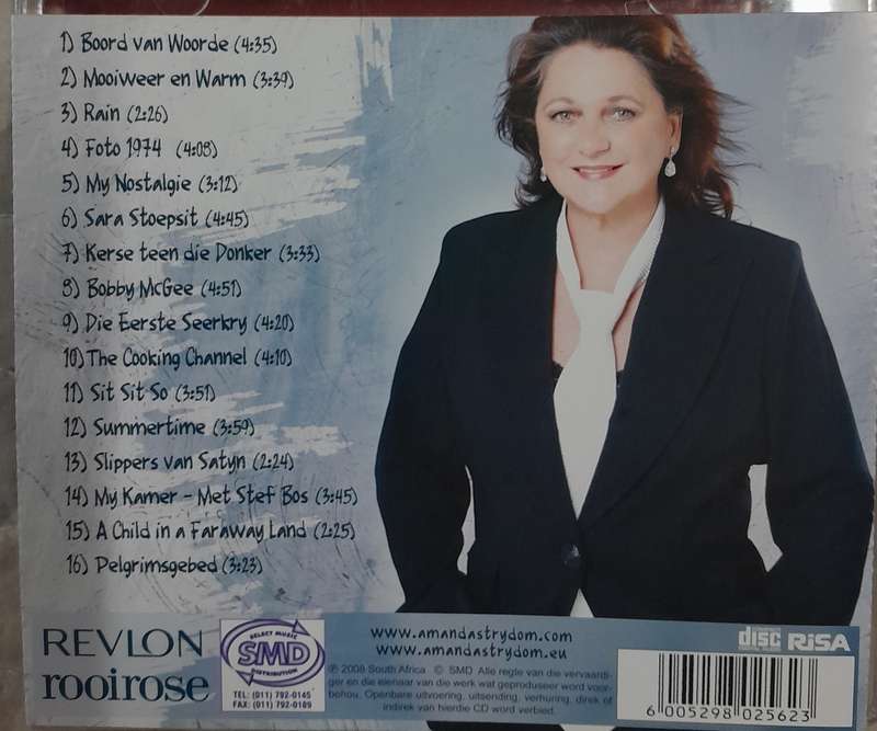 Amanda Strydom - Kerse Teen Die Donker CD (autographed)