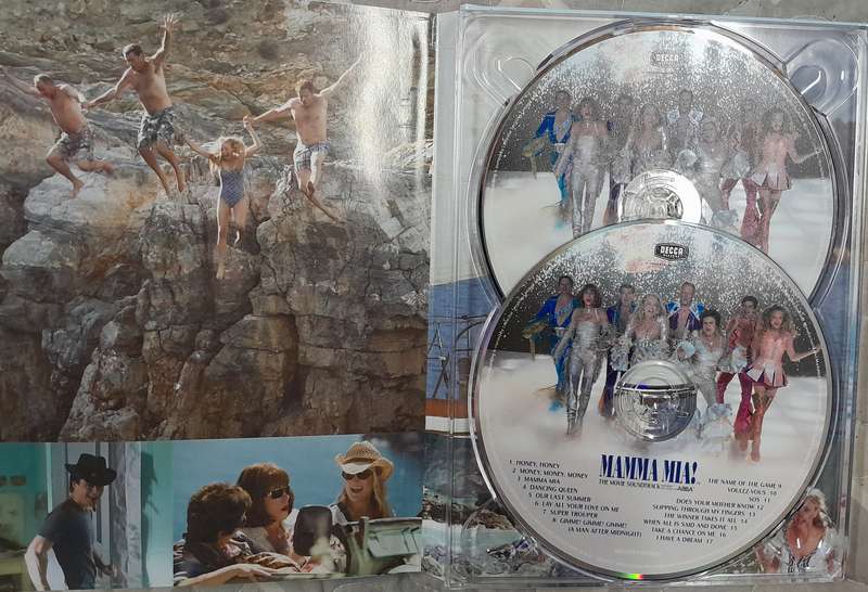 Mamma Mia! - Limited Edition Movie Soundtrack CD/DVD  A5 book pack (ABBA)