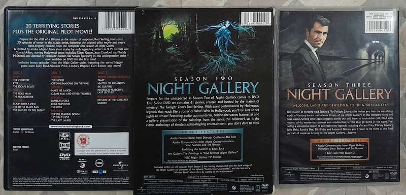Night Gallery - Complete series, Seasons 1 to 3 DVD bundle